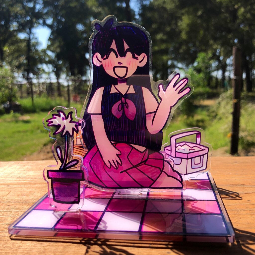 omori mari acrylic stand omori mari acrylic stand