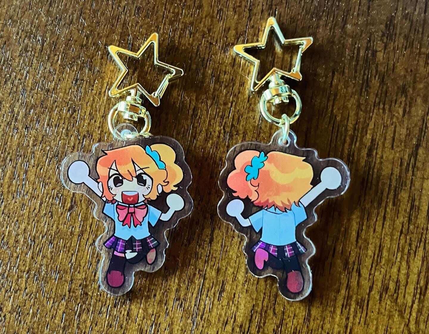 momo kisaragi acrylic charm momo kisaragi acrylic charm