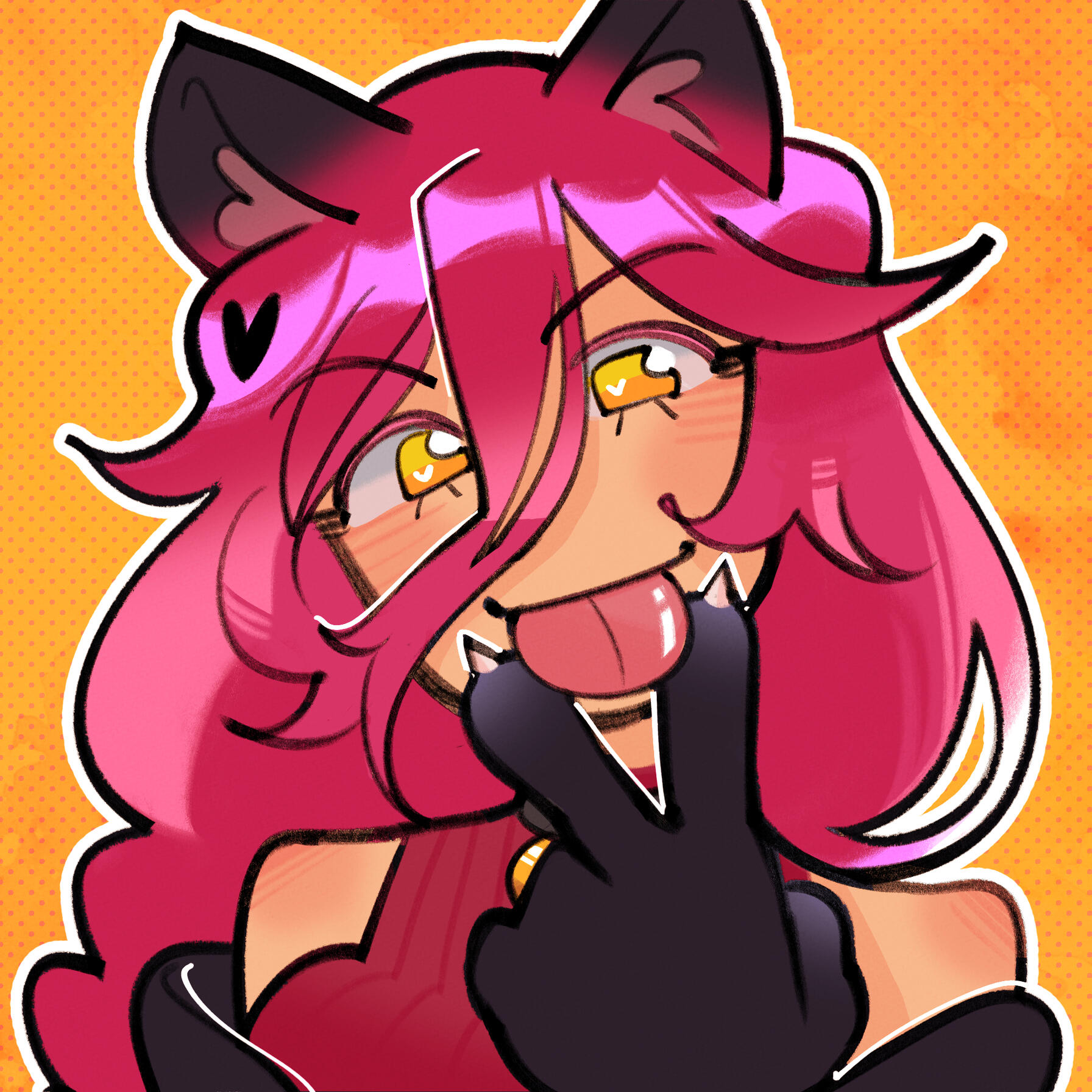 catgirl icon commission