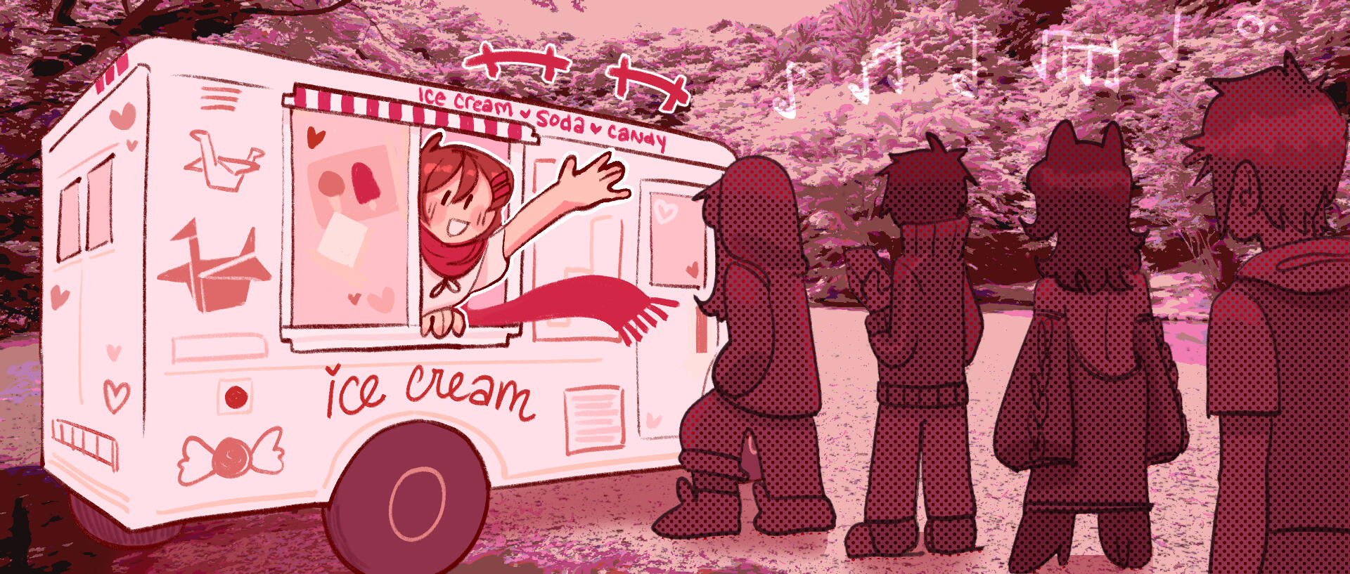 ayano&#39;s ice cream truck of happiness